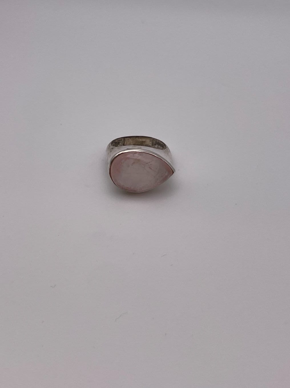 Sterling Silver Rose Quartz Ring