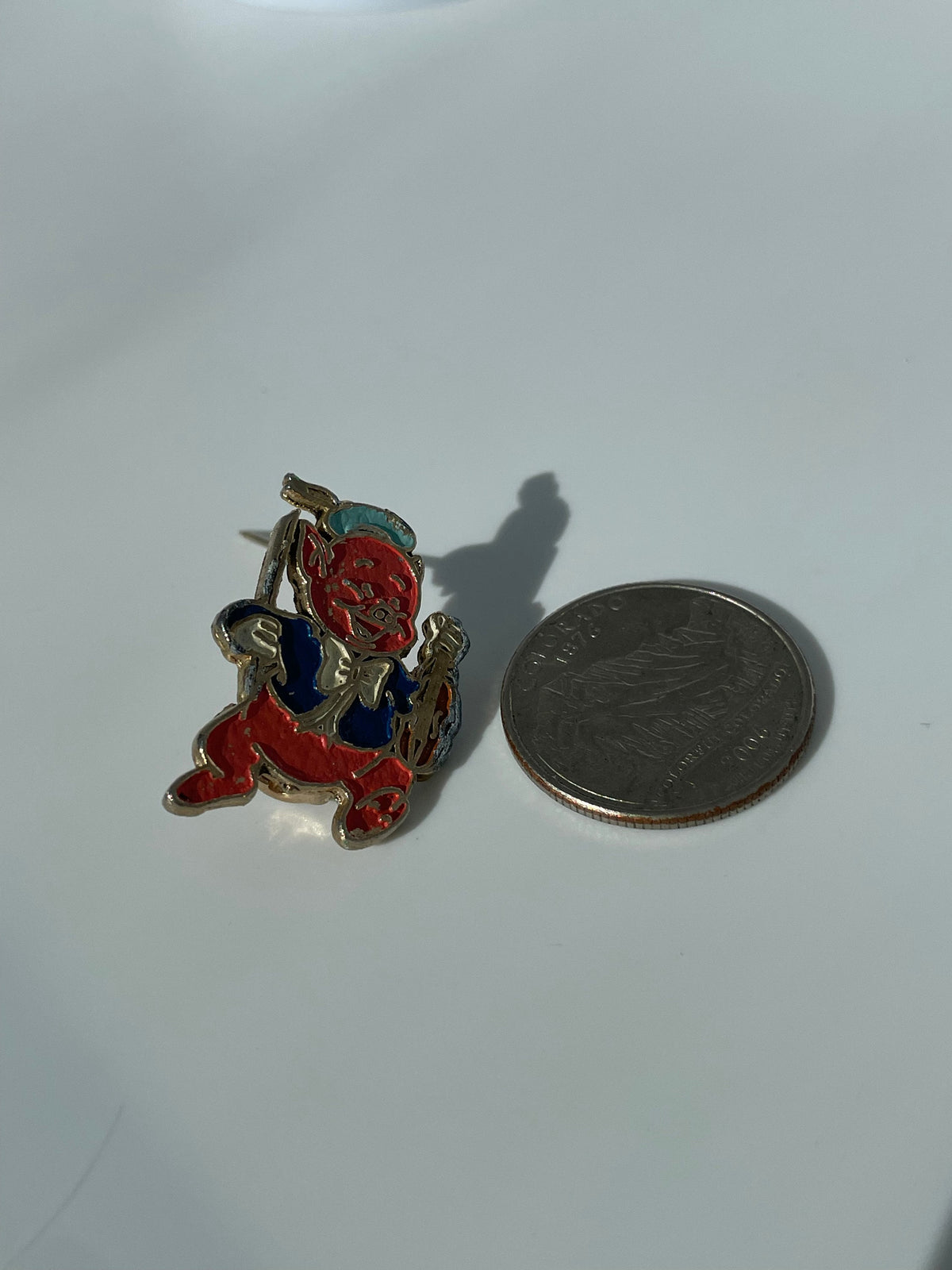 Vintage 1960s Disney Three Little Pigs Pin