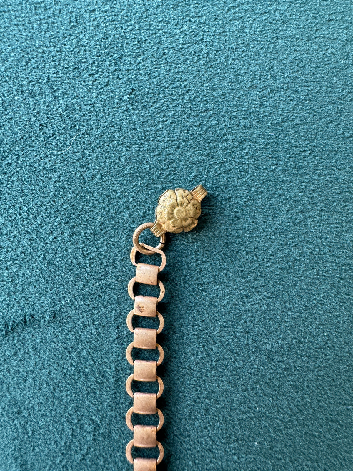 Vintage Gold Tone Book Chain Charm Necklace Miniature Enamel Plates Tall Ship Windmill Fork Spoon