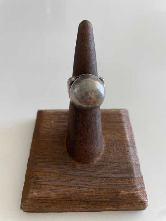 Fred Harvey Era Sterling Silver Ball Ring