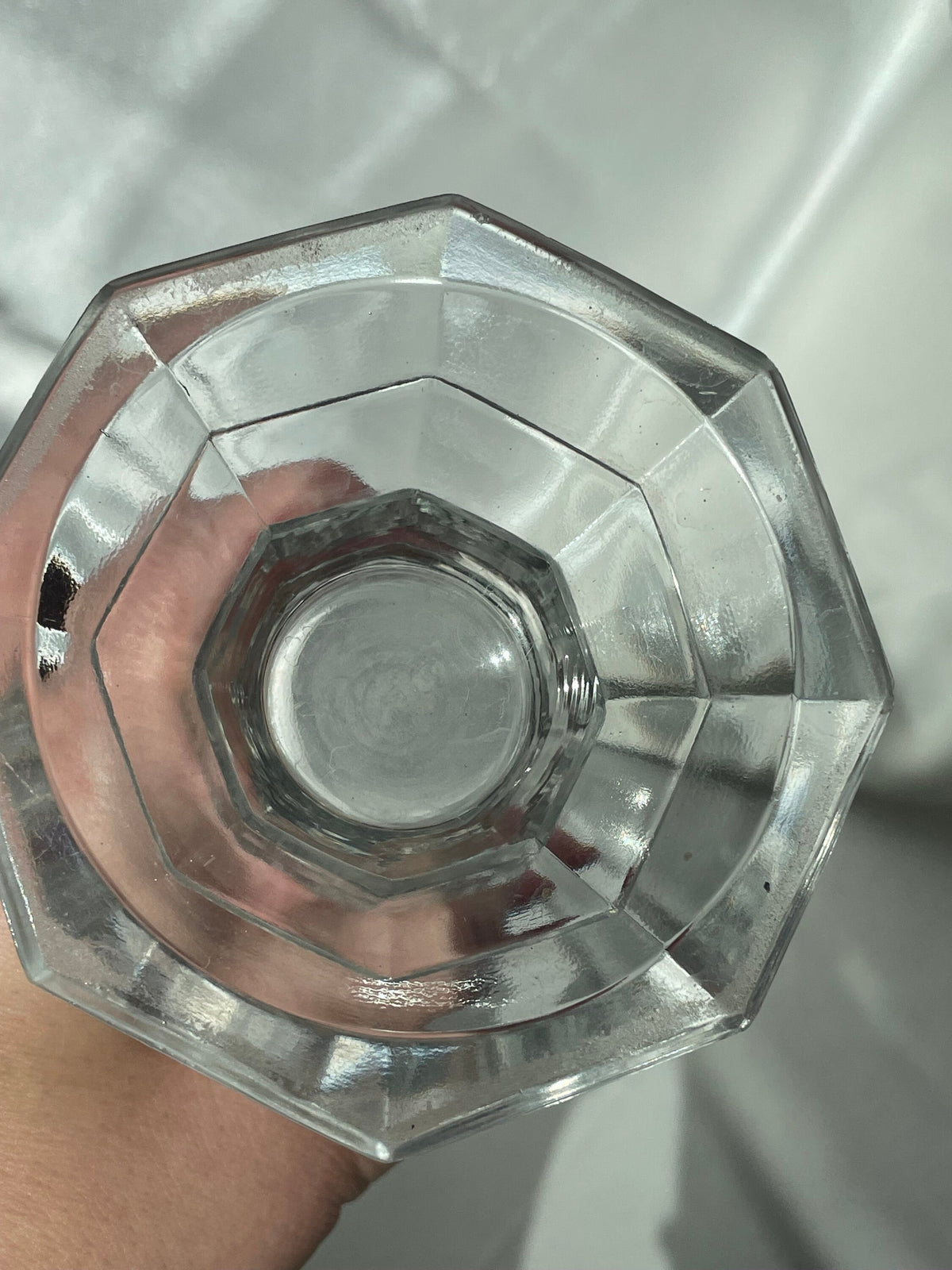 Vintage Indiana Glass Art Deco Vase