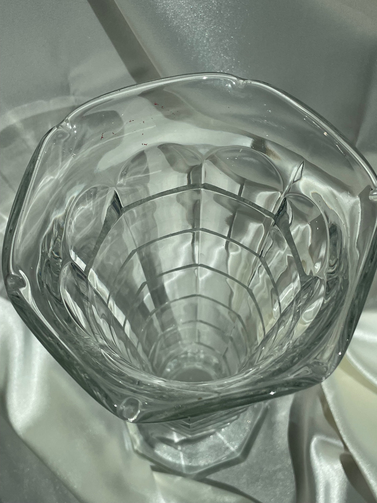 Vintage Indiana Glass Art Deco Vase