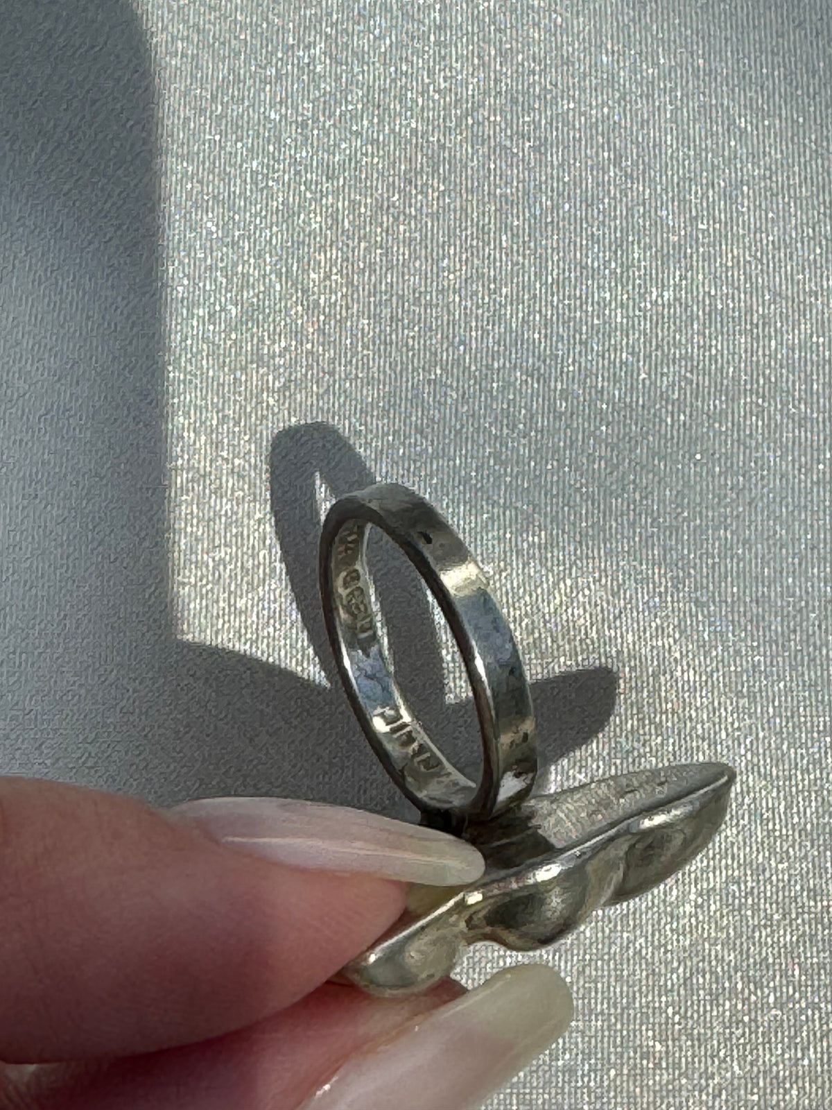 Vintage Taxco Sterling Silver Bow Earrings and Ring Set