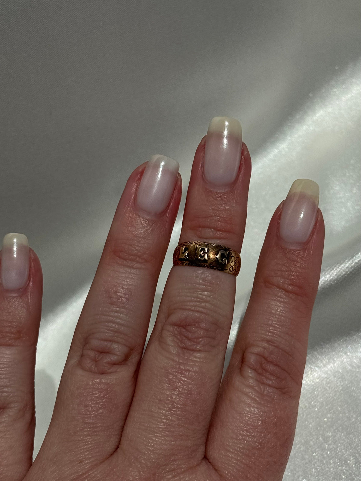 Victorian 14K Ring That Says “LEG”