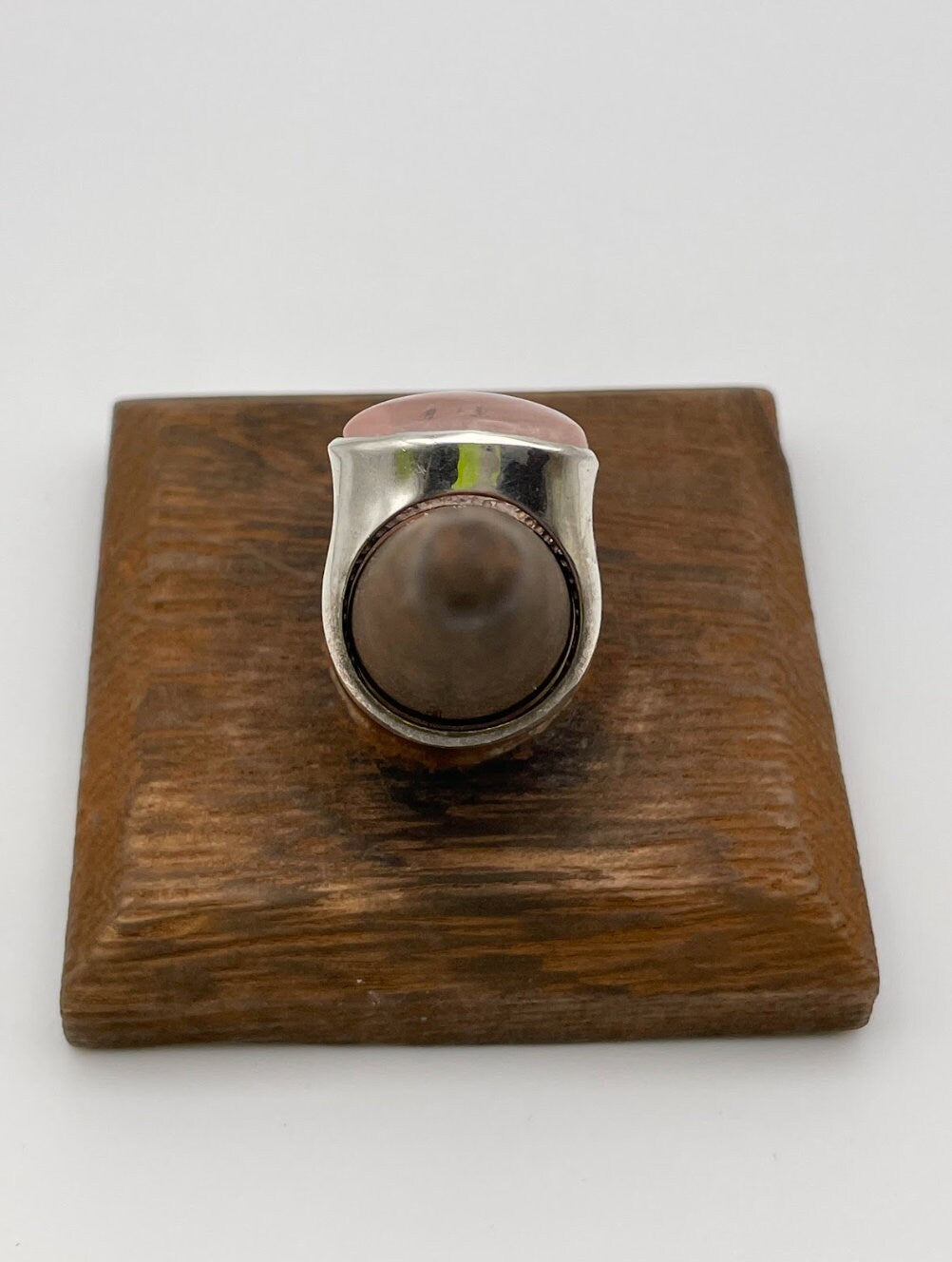 Sterling Silver Rose Quartz Ring