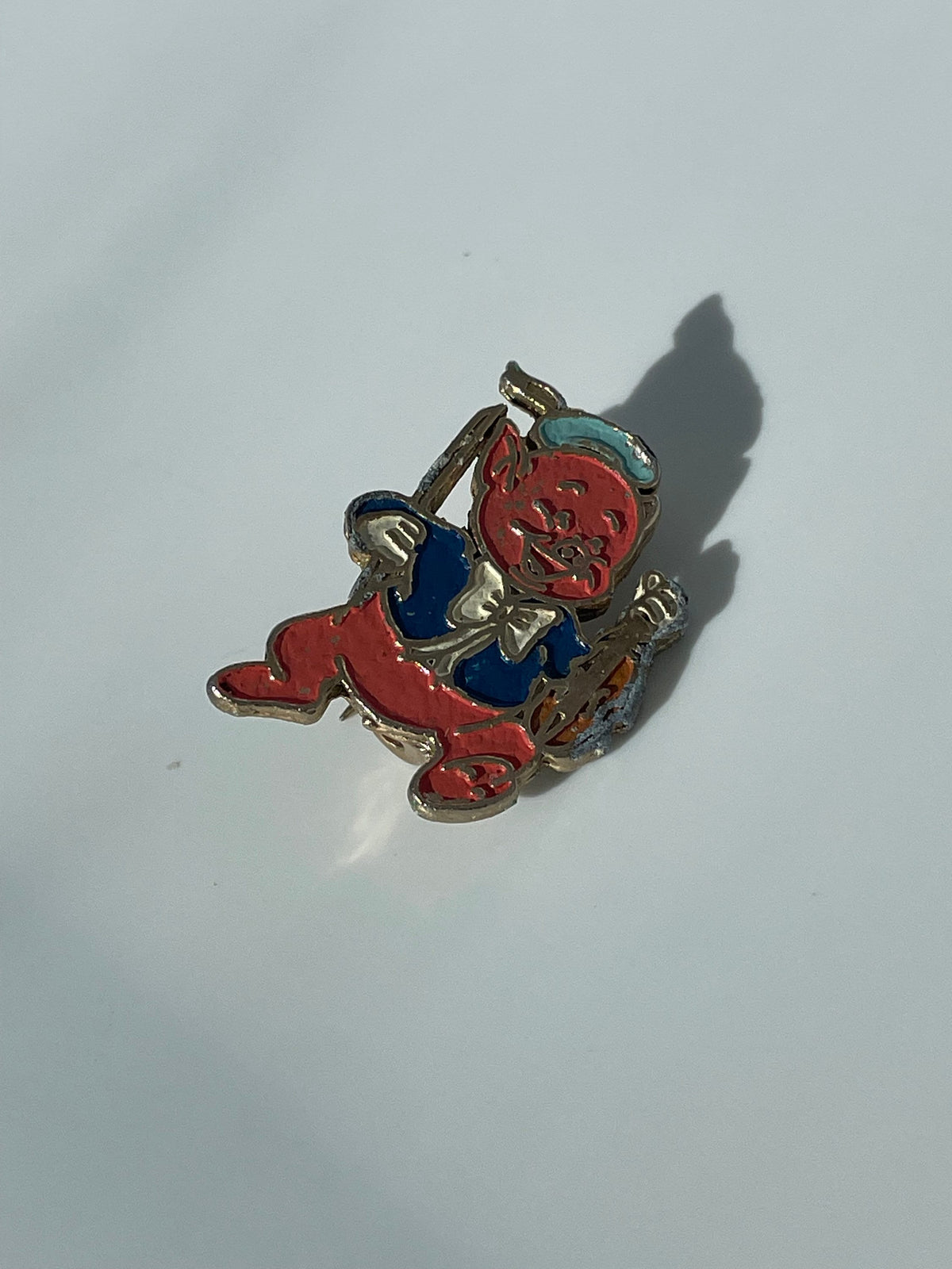 Vintage 1960s Disney Three Little Pigs Pin