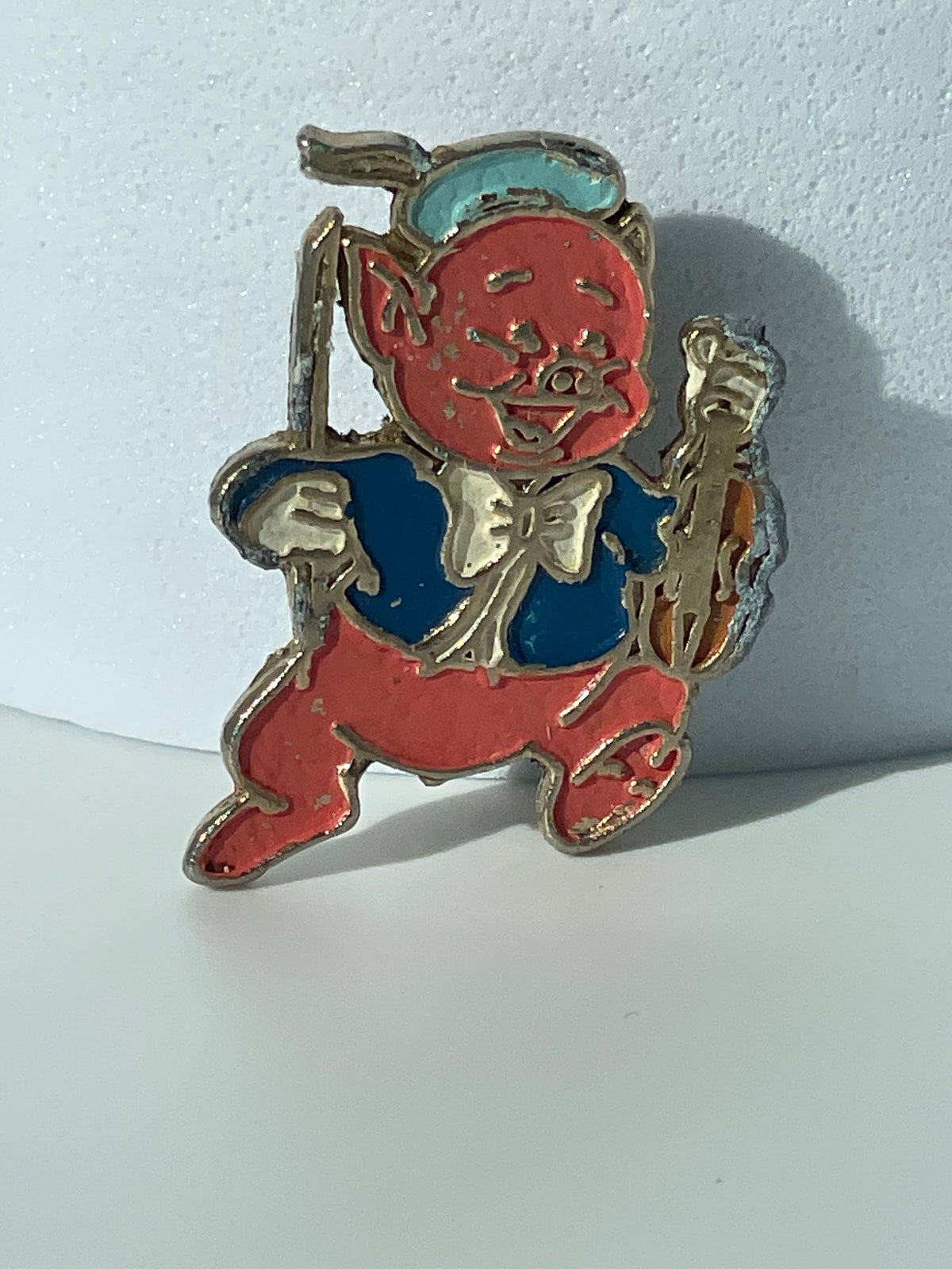 Vintage 1960s Disney Three Little Pigs Pin